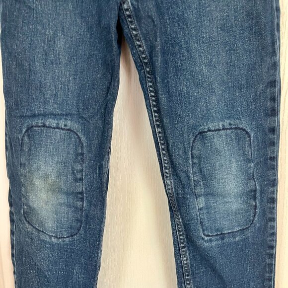 Hanna Andersson Slim Fit Pull-on Waist Jeans Reinforced Knees Boys Size 12 - Picture 5 of 10